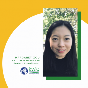 Portrait of KWIC Researcher and Program Coordinator - Margaret Zou